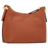Back product shot of the Oroton Anika Crossbody in Cognac and Pebble leather for Women