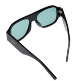 Front product shot of the Oroton Gentry Sunglasses in Black and Acetate for Women