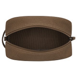 Oroton Kane Toiletry Case in Khaki and Recycled Canvas for Women
