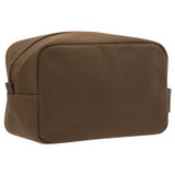Back product shot of the Oroton Kane Toiletry Case in Khaki and Recycled Canvas for Women