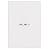 Oroton Eve Credit Card Sleeve And O Keyring Set in Black and Pebble leather for Women