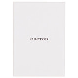 Front product shot of the Oroton Eve Credit Card Sleeve And O Keyring Set in Cognac and Pebble leather for Women