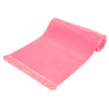 Front product shot of the Oroton Kane Towel in Watermelon and 100% Woven Cotton for Women