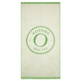 Oroton Kane Towel in Watercress and 100% Woven Cotton for Women