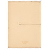 Oroton Inez Passport Cover in Oatmeal and Split Saffiano Leather for Women
