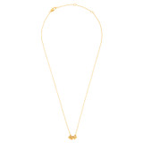 Oroton Como Necklace in Worn Gold and Brass base metal with precious metal plating for Women
