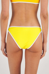 Oroton Contrast Separate Bottom in Vibrant Yellow and 78% Recycled Nylon/ 22 % Lycra for Women