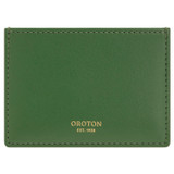 Oroton Muse Apple 3 Credit Card Sleeve in Orchard and Vegan Leather for Women
