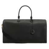 Front product shot of the Oroton Inez Weekender in Black and Saffiano Leather for Women