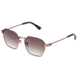 Oroton Drew Sunglasses in Rose Gold and Acetate for Women
