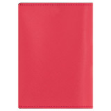 Oroton Inez Passport Cover in Peony Pink and Split Saffiano Leather for Women
