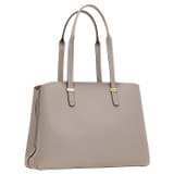 Back product shot of the Oroton Anika 15" Day Bag in Oyster and Pebble leather for Women