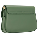 Back product shot of the Oroton Carter Small Day Bag in Shale Green and Smooth Leather for Women