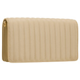 Back product shot of the Oroton Fay Medium Chain Crossbody in Sand and Nappa Leather for Women