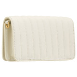 Back product shot of the Oroton Fay Mini Chain Crossbody in Rich Cream and Nappa Leather for Women