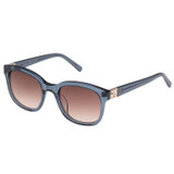 Front product shot of the Oroton Sloan Sunglasses in Navy and Acetate for Women