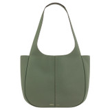 Oroton Emilia Tote in Moss and Pebble Leather for Women