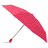Front product shot of the Oroton Parker Small Umbrella in Peony/Cream and Printed Pongee Fabric for Women