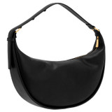 Oroton Penny Hobo in Black and Smooth Leather for Women