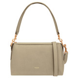 Front product shot of the Oroton Alice Crossbody in Clay and Pebble Leather for Women