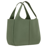 Oroton Emilia Large Tote in Moss and Pebble Leather for Women