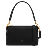 Front product shot of the Oroton Alice Crossbody in Black and Pebble Leather for Women