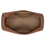 Internal product shot of the Oroton Asha Medium Hobo in Whiskey and Pebble Leather for Women