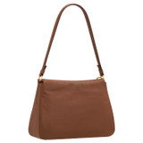 Back product shot of the Oroton Asha Medium Hobo in Whiskey and Pebble Leather for Women