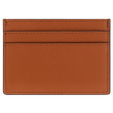 Back product shot of the Oroton Harvey Credit Card Sleeve in Cognac and Smooth Leather for Women