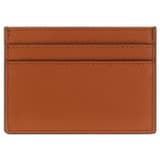 Back product shot of the Oroton Harvey Credit Card Sleeve in Cognac and Smooth Leather for Women