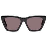Front product shot of the Oroton Sunglasses Eilian in Black and Acetate for Women
