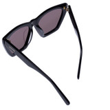 Front product shot of the Oroton Sunglasses Eilian in Black and Acetate for Women