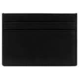 Back product shot of the Oroton Harvey Credit Card Sleeve in Black and Smooth Leather for Women