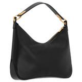 Oroton North Hobo in Black and Smooth Leather for Women