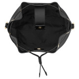Internal product shot of the Oroton Harvey Bucket in Black and Smooth leather for Women