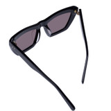 Front product shot of the Oroton Sunglasses Alba in Black and Acetate for Women