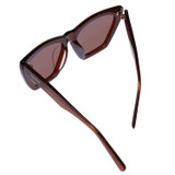 Front product shot of the Oroton Sunglasses Eilian in Caramel and Acetate for Women