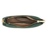 Internal product shot of the Oroton Asha Baguette Crossbody in Juniper and  for Women
