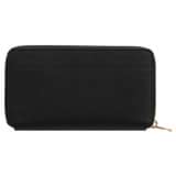 Back product shot of the Oroton Harvey Medium Book Wallet in Black and Smooth Leather for Women