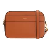 Front product shot of the Oroton Harvey Camera Crossbody in Cognac and Smooth Leather for Women