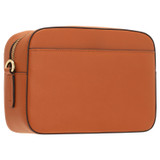 Back product shot of the Oroton Harvey Camera Crossbody in Cognac and Smooth Leather for Women