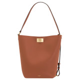 Front product shot of the Oroton Kerr Hobo in Brandy and Smooth Leather for Women