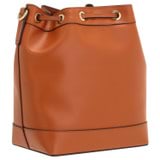 Back product shot of the Oroton Harvey Bucket in Cognac and Smooth leather for Women