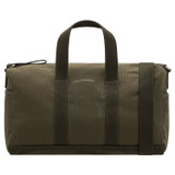 Front product shot of the Oroton Kane Carry All in Khaki and Recycled Canvas for Women