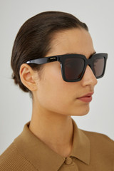 Oroton Sunglasses Easton in Black and Acetate for Women
