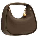 Back product shot of the Oroton Clara Mini Bag in Willow and Pebble Leather for Women