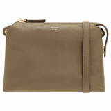 Oroton Sadie Crossbody in Olive and Pebble Leather for Women
