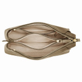 Internal product shot of the Oroton Sadie Crossbody in Olive and Pebble Leather for Women