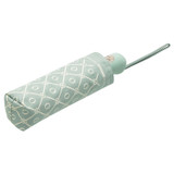 Oroton Parker Small Umbrella in Duck Egg/Cream and Printed Pongee Fabric for Women