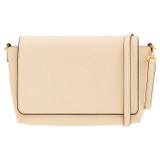 Front product shot of the Oroton Polly Crossbody in Oatmeal and Pebble Leather for Women